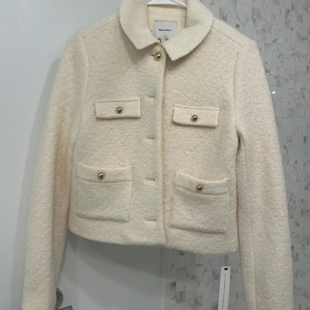 Reformation NWT Marin Jacket Size S - Picture 9 of 9